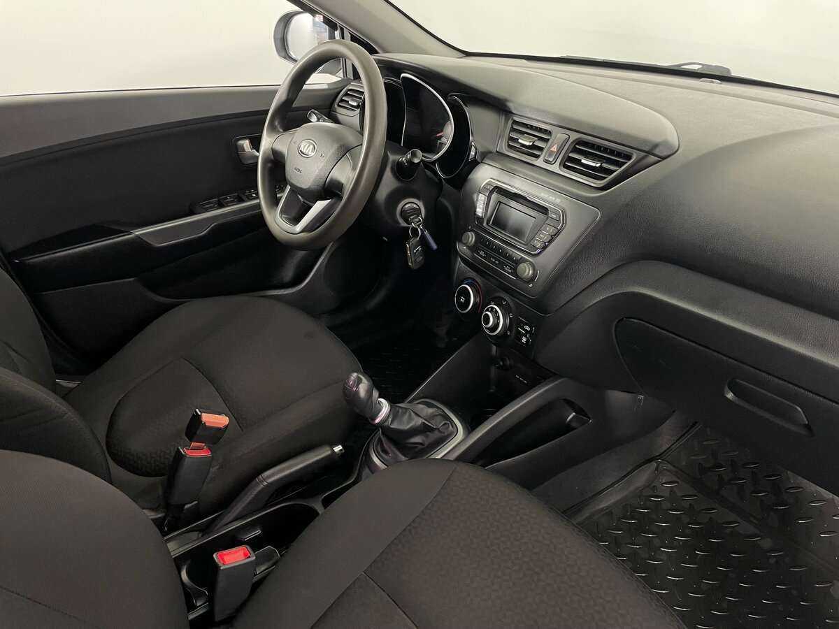 Kia Rio 5-speed, 2013 Фото №11