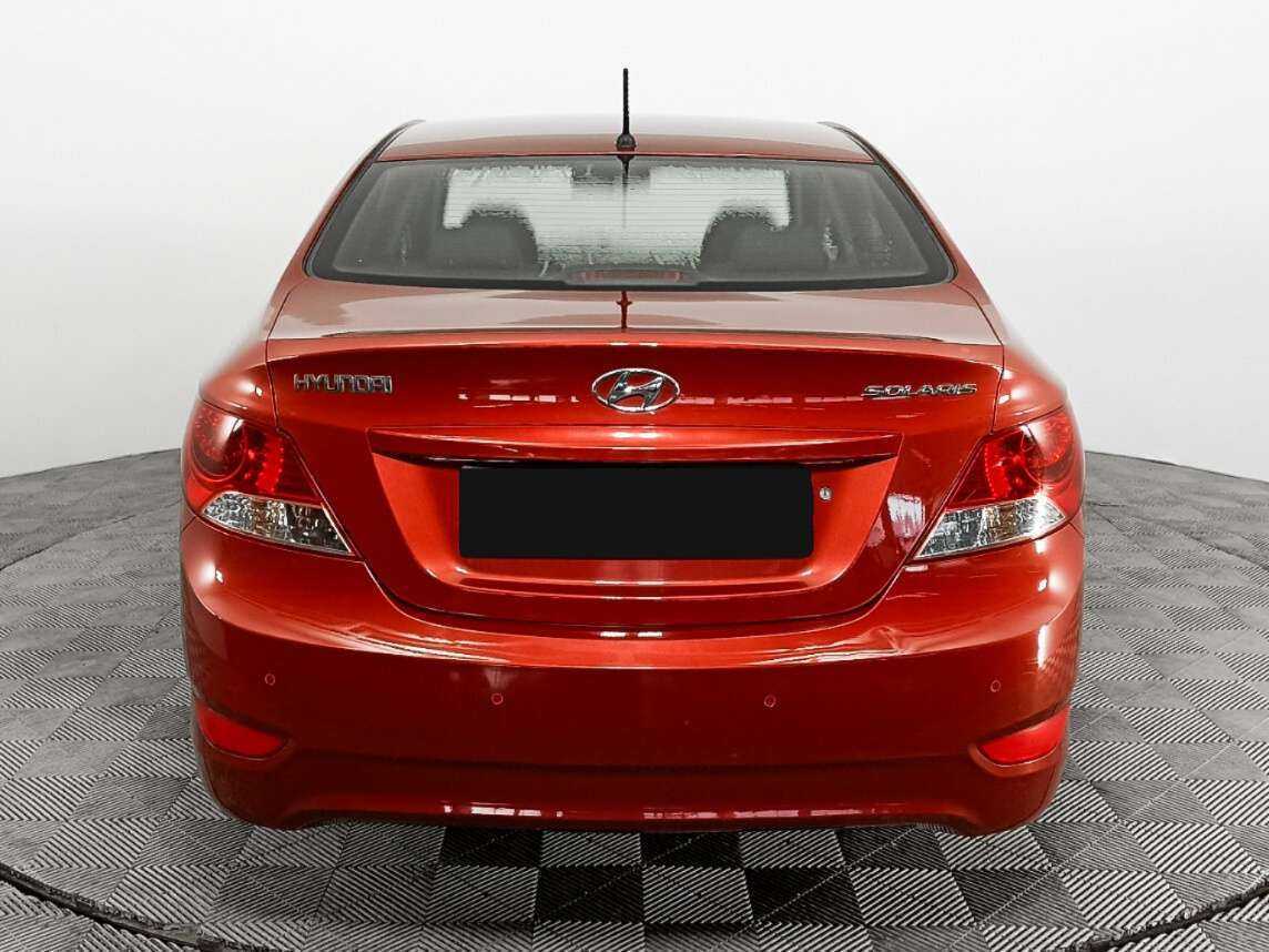 Hyundai Solaris, 2012 Фото №5