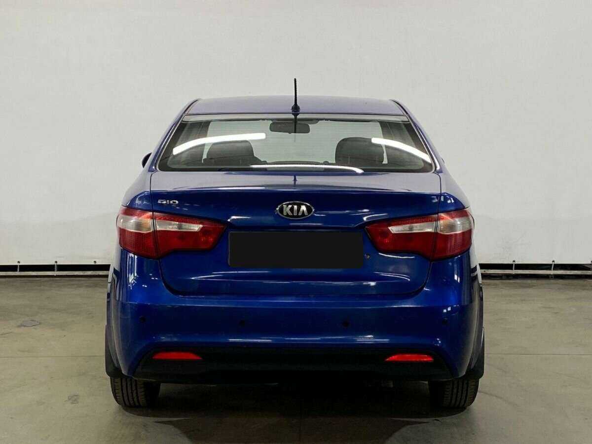 Kia Rio, 2013 Фото №6