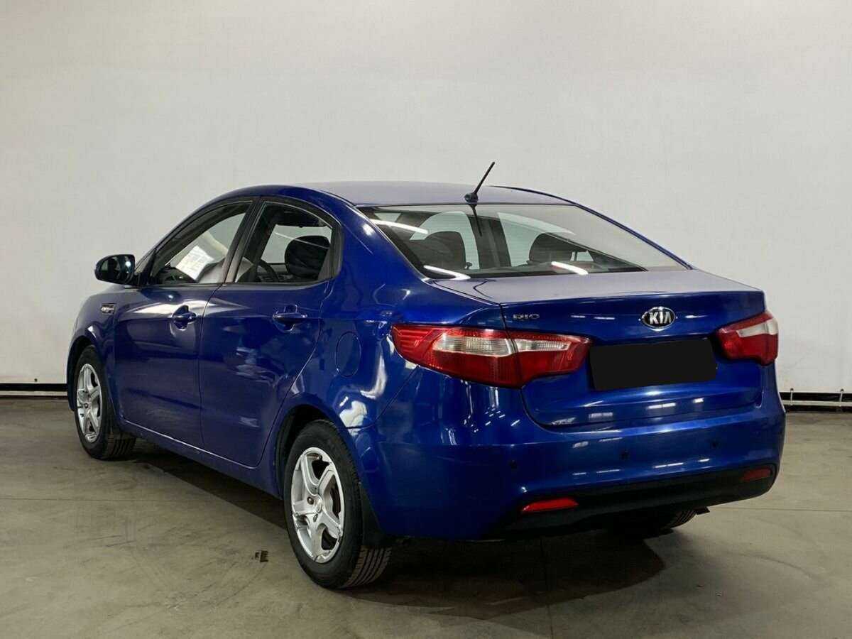 Kia Rio, 2013 Фото №7