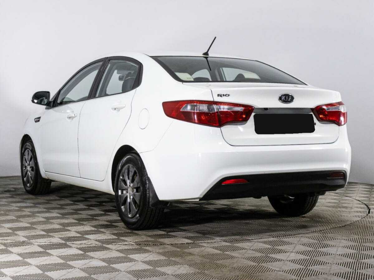 Kia Rio 5-speed, 2012 Фото №7