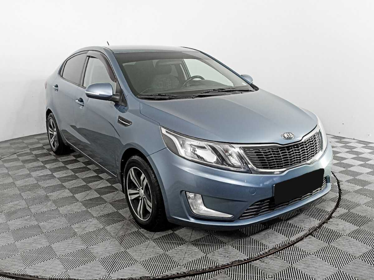 Kia Rio 5-speed, 2013 Фото №3