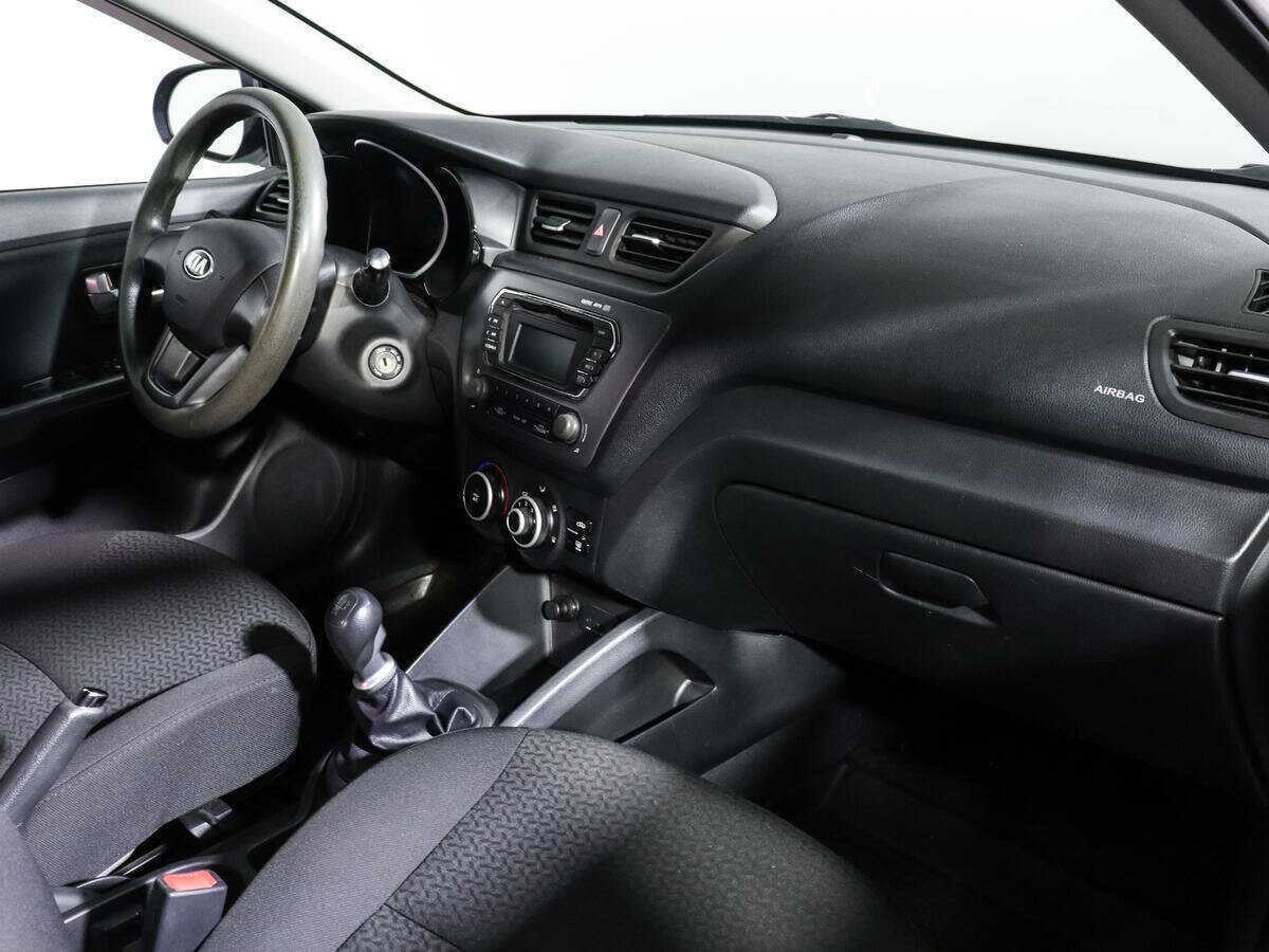 Kia Rio 5-speed, 2013 Фото №7