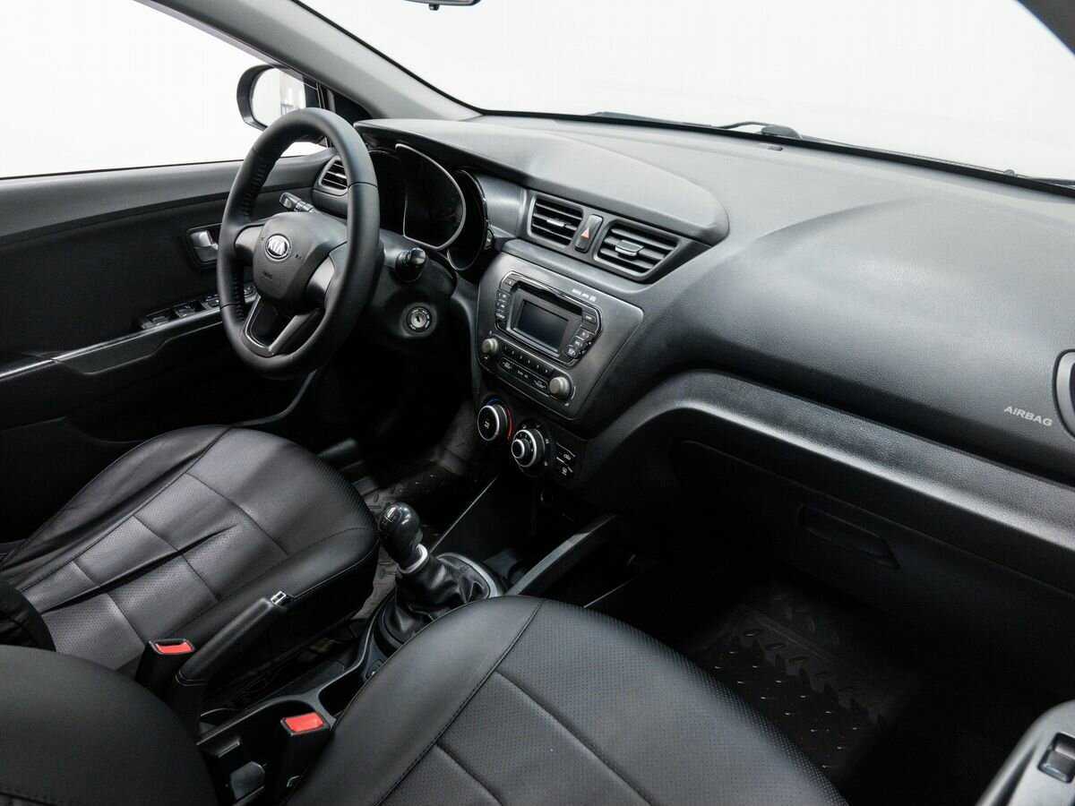 Kia Rio 5-speed, 2013 Фото №8
