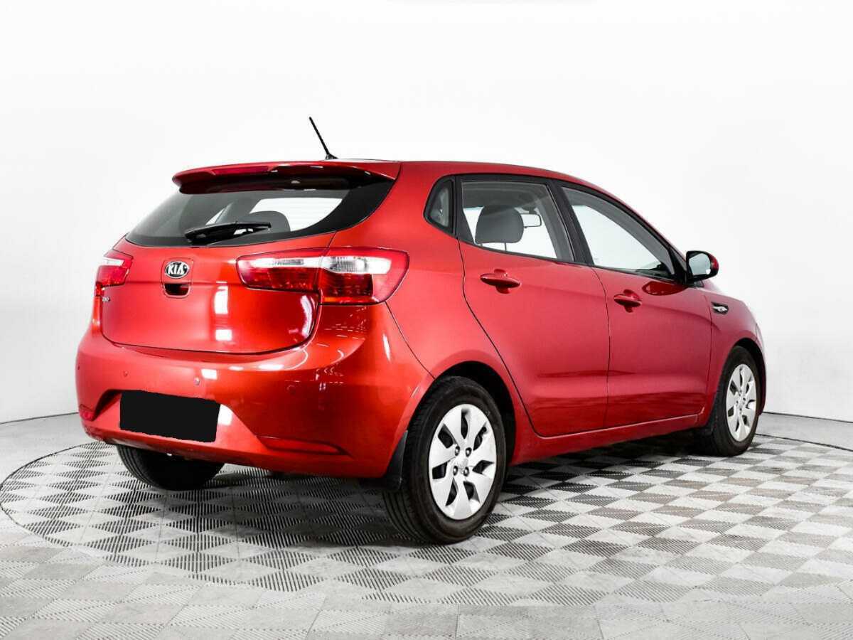 Kia Rio 4-speed, 2013 Фото №5