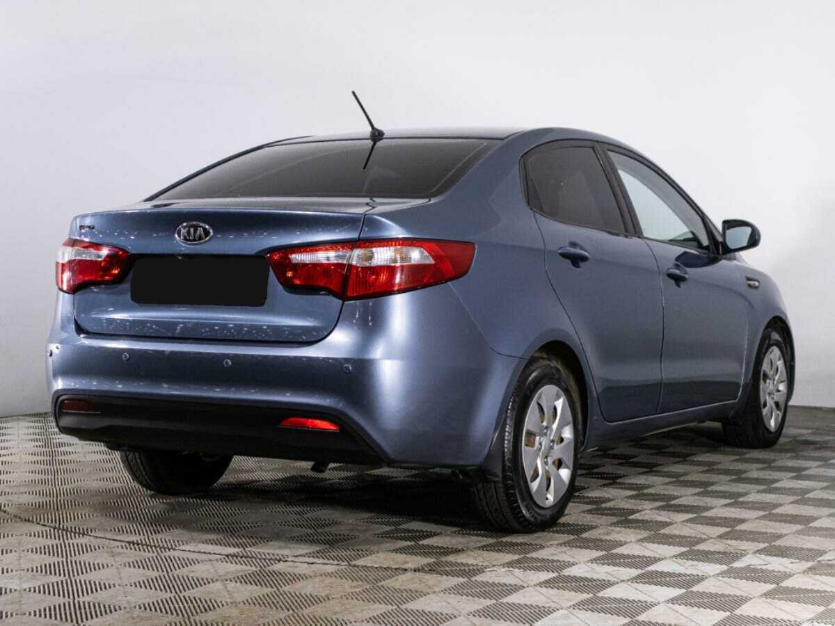 Kia Rio 4-speed, 2012 Фото №5