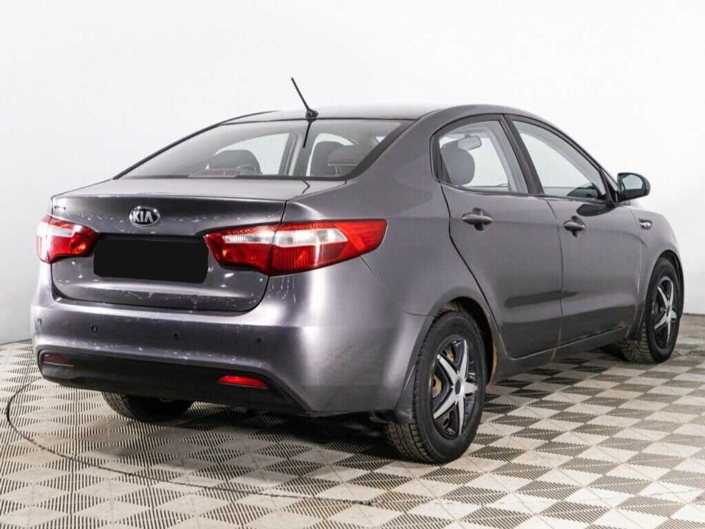 Kia Rio, 2013 Фото №5