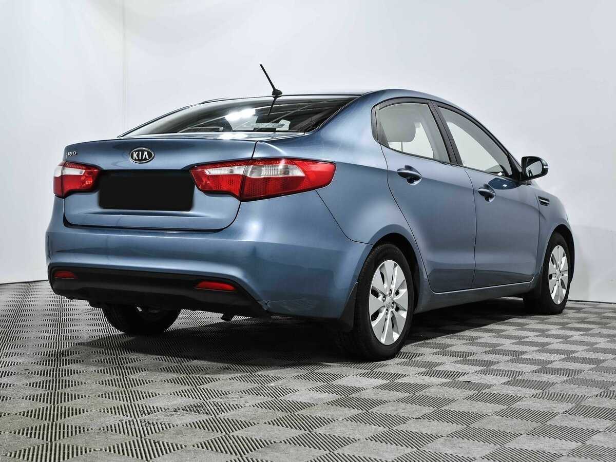 Kia Rio 5-speed, 2012 Фото №3