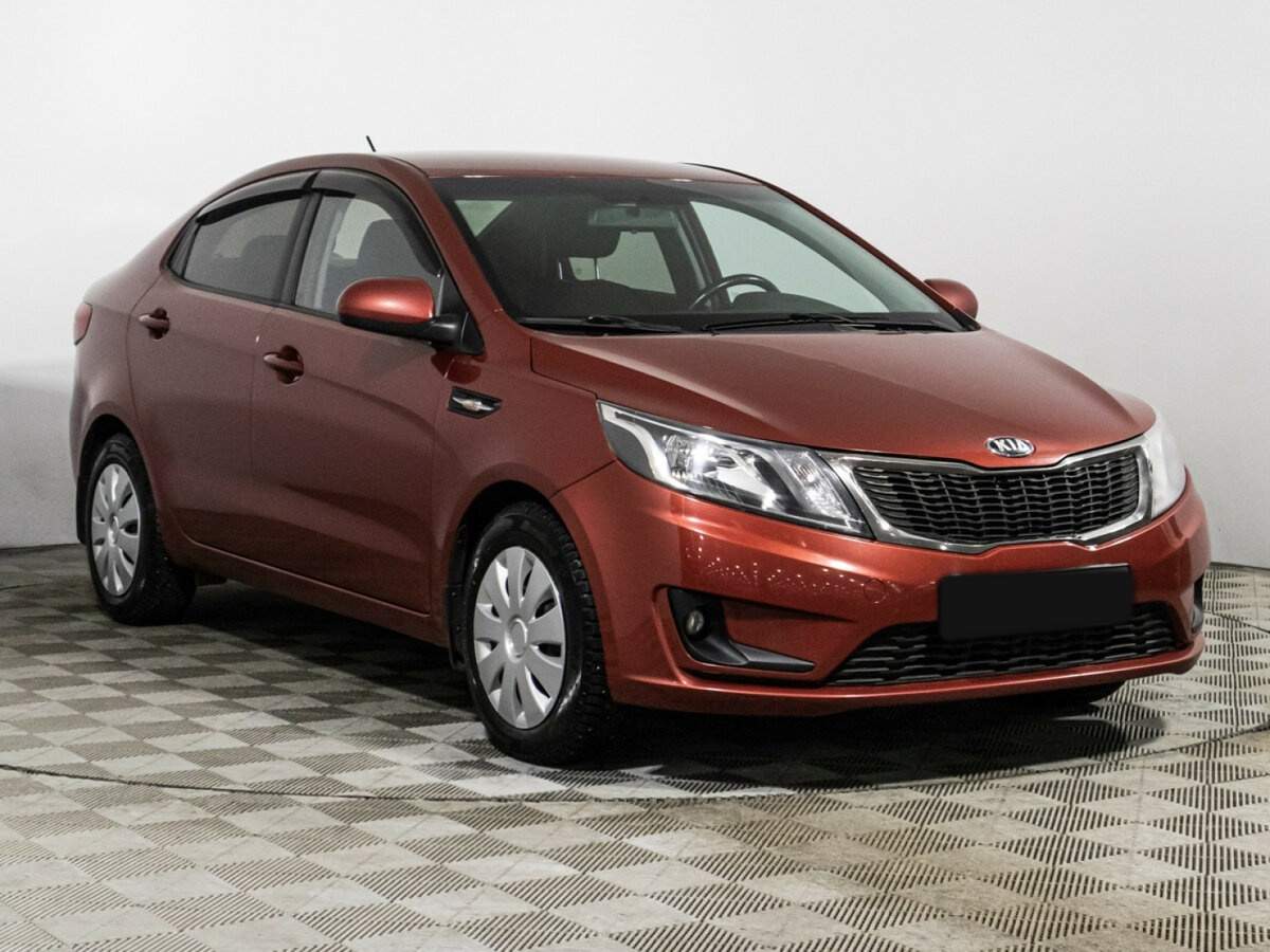 Kia Rio 6-speed, 2014 Фото №3